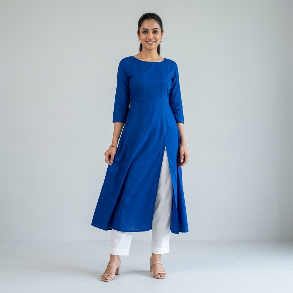Front-Slit Designer Kurti